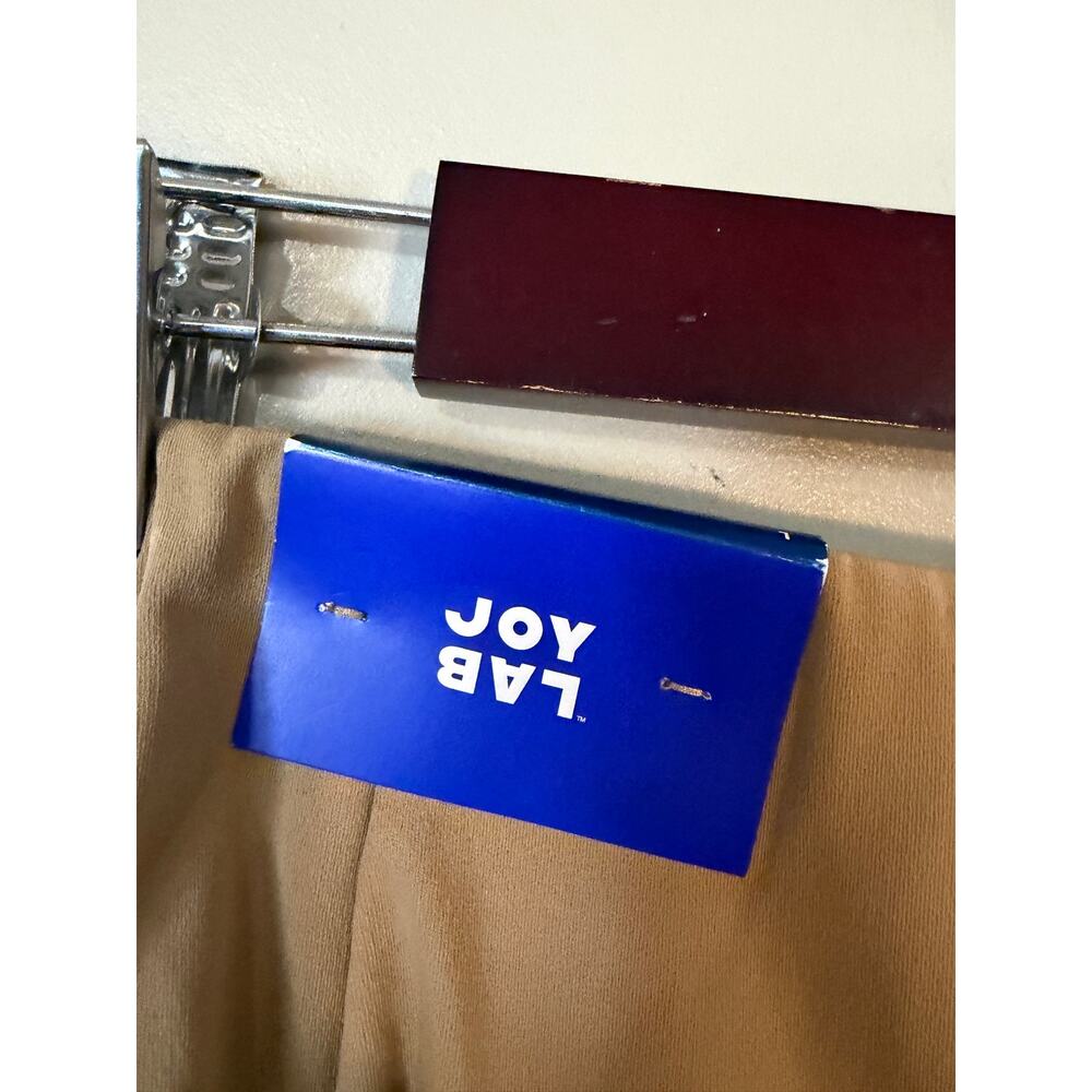 Joylab Womens Size Large Cattail Brown Tan Game Day Drop Waist Skort NWT - Picture 4 of 7